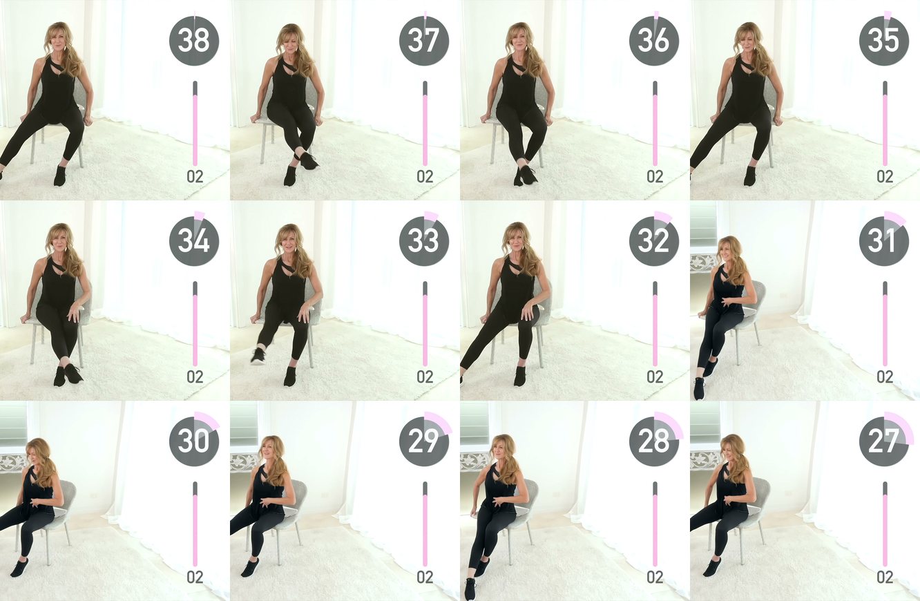 Seated Leg Crossover keyframes