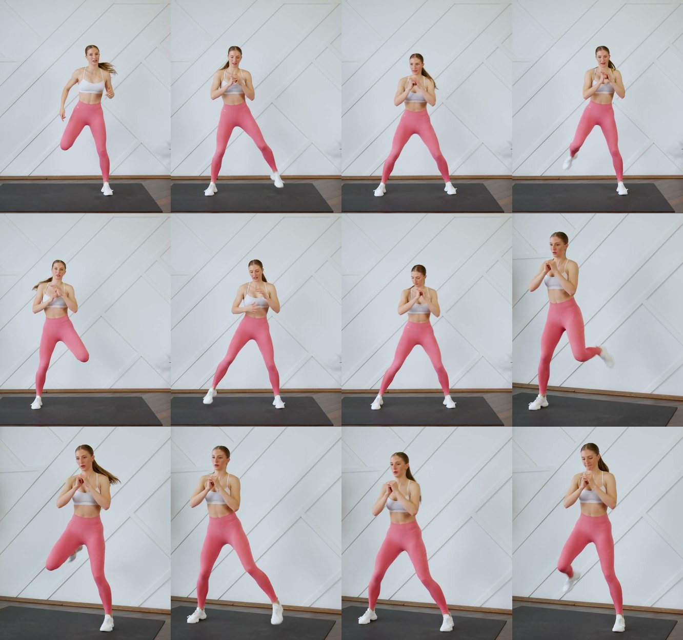 Butt Kicks keyframes