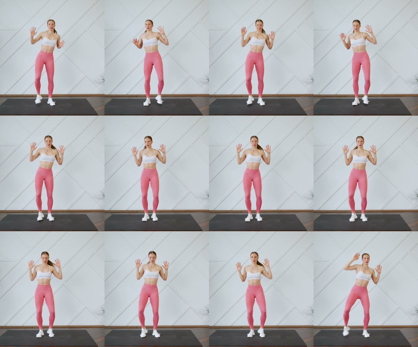 Side-to-Side Reach keyframes