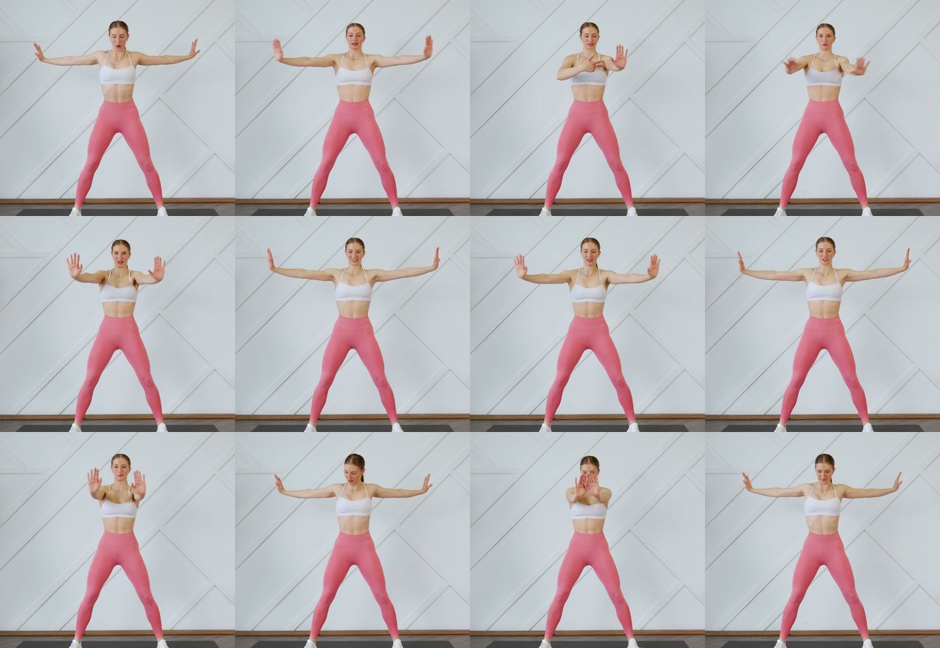 Front and Side Squeeze keyframes