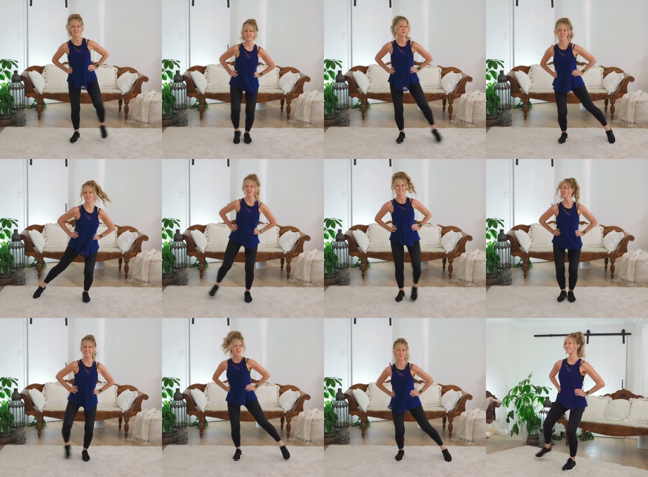 Double Side Tap with Hands on Hips keyframes