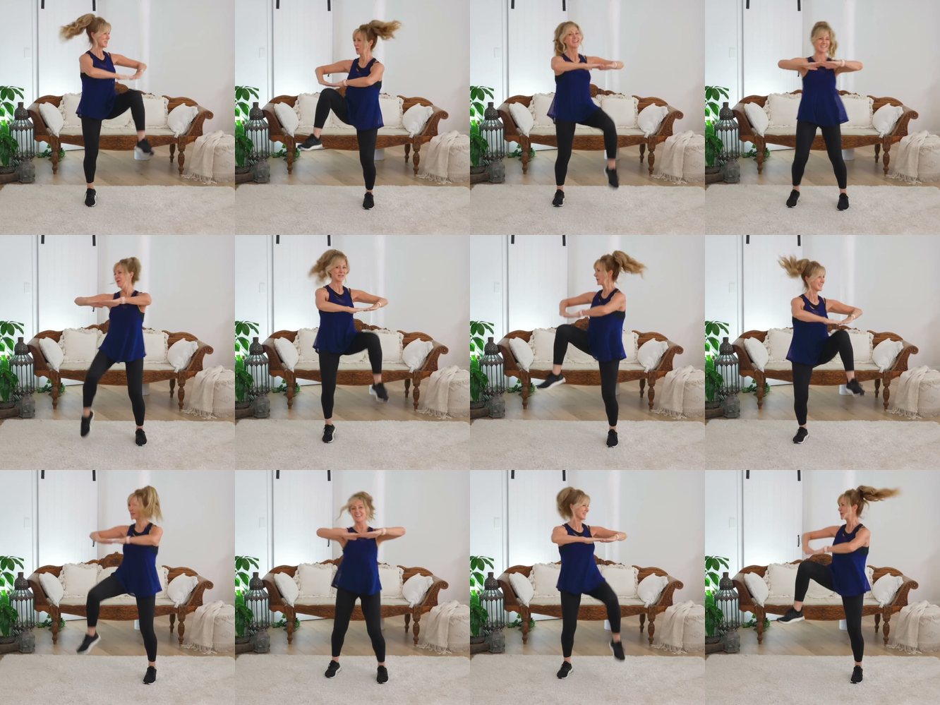 Knee-to-Hands Lift keyframes