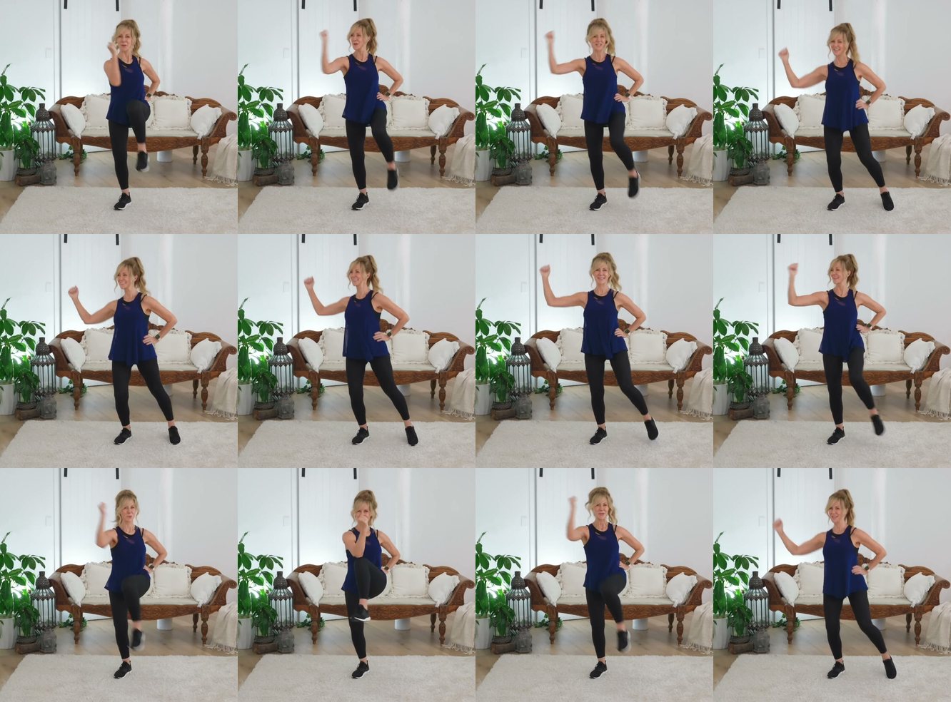 Standing Ab Knee Lift keyframes