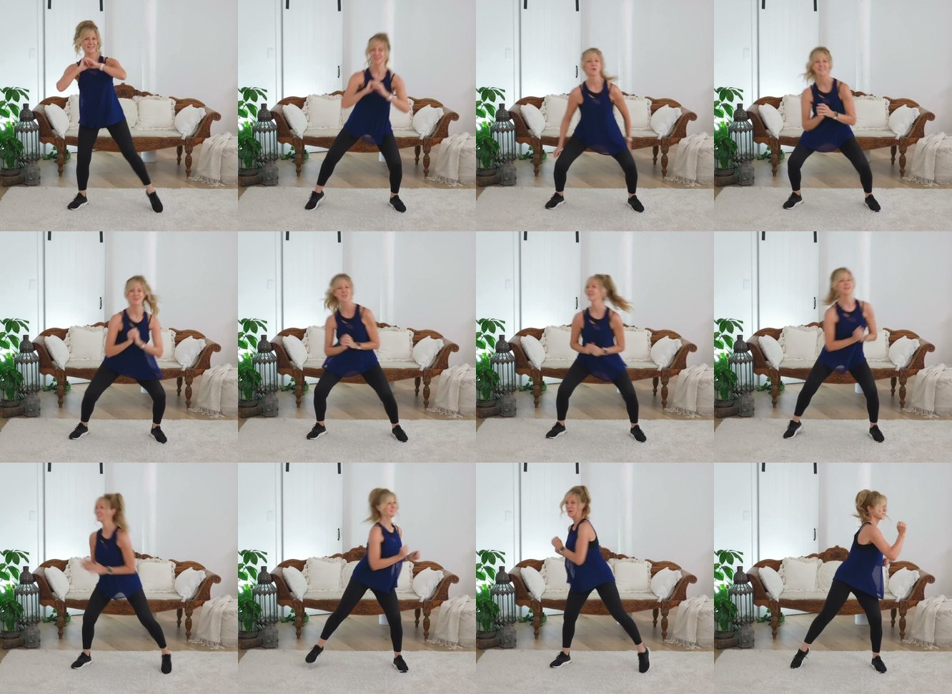 Squat with Toe Point keyframes