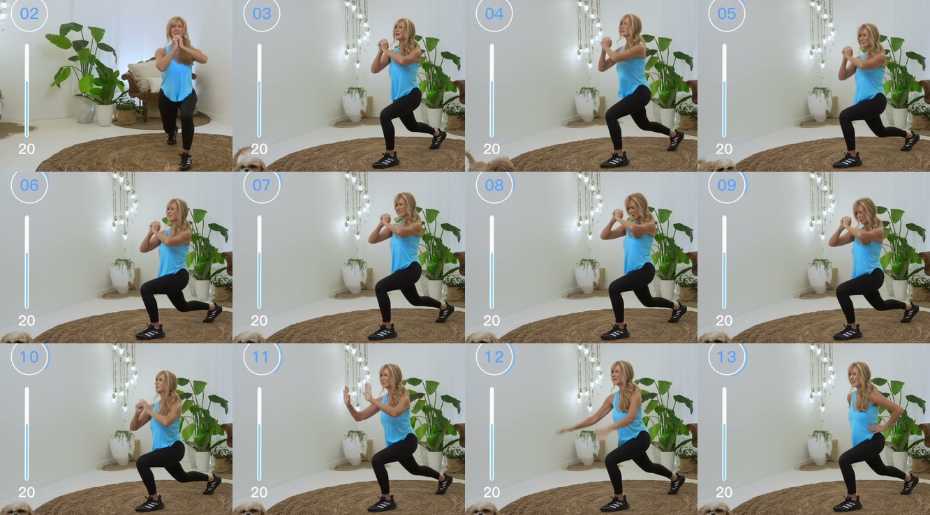 Squat Pulses keyframes
