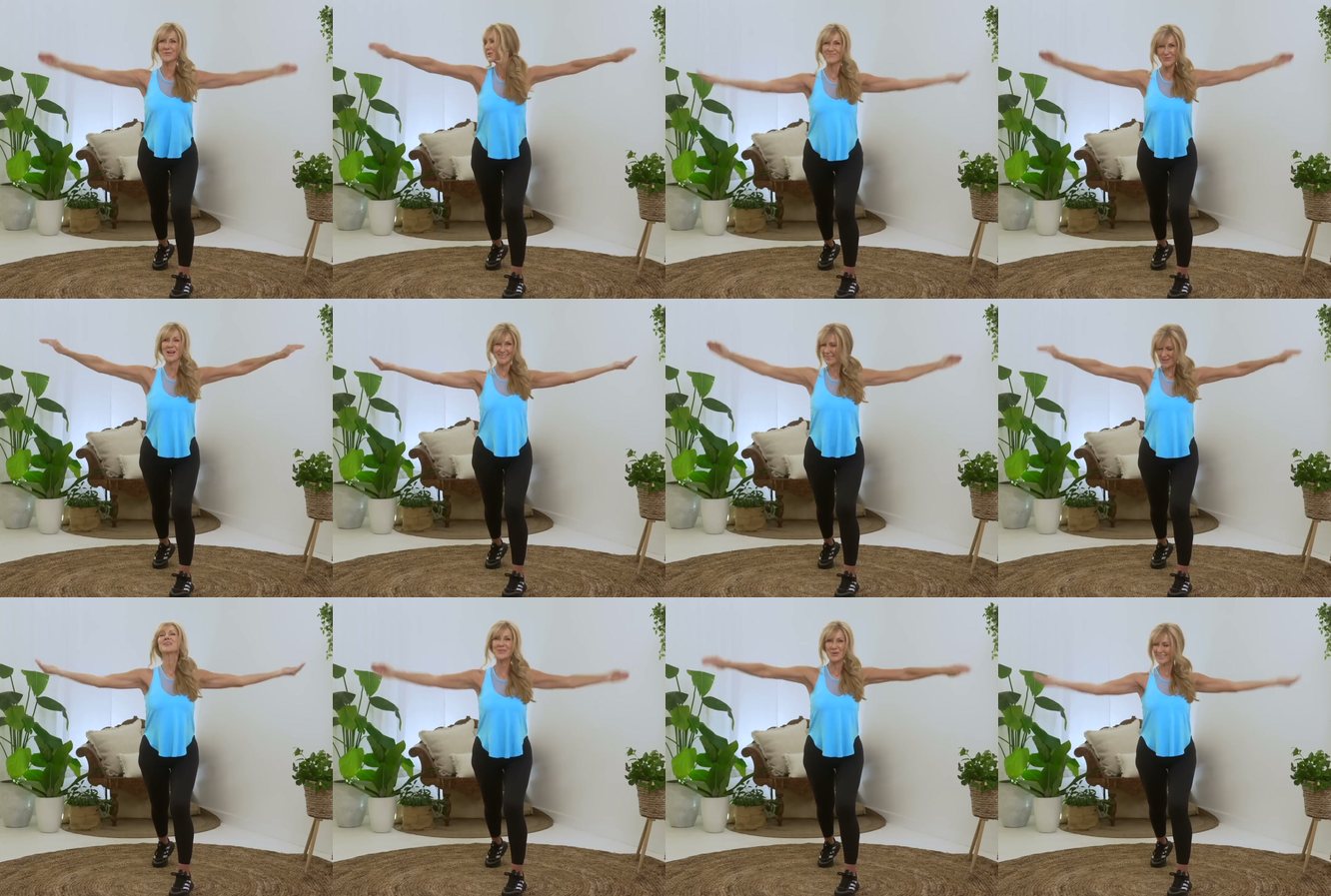 Side Leg Lift with Arms Held Wide keyframes
