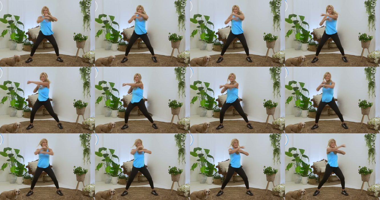 Squat with Arm Swing keyframes