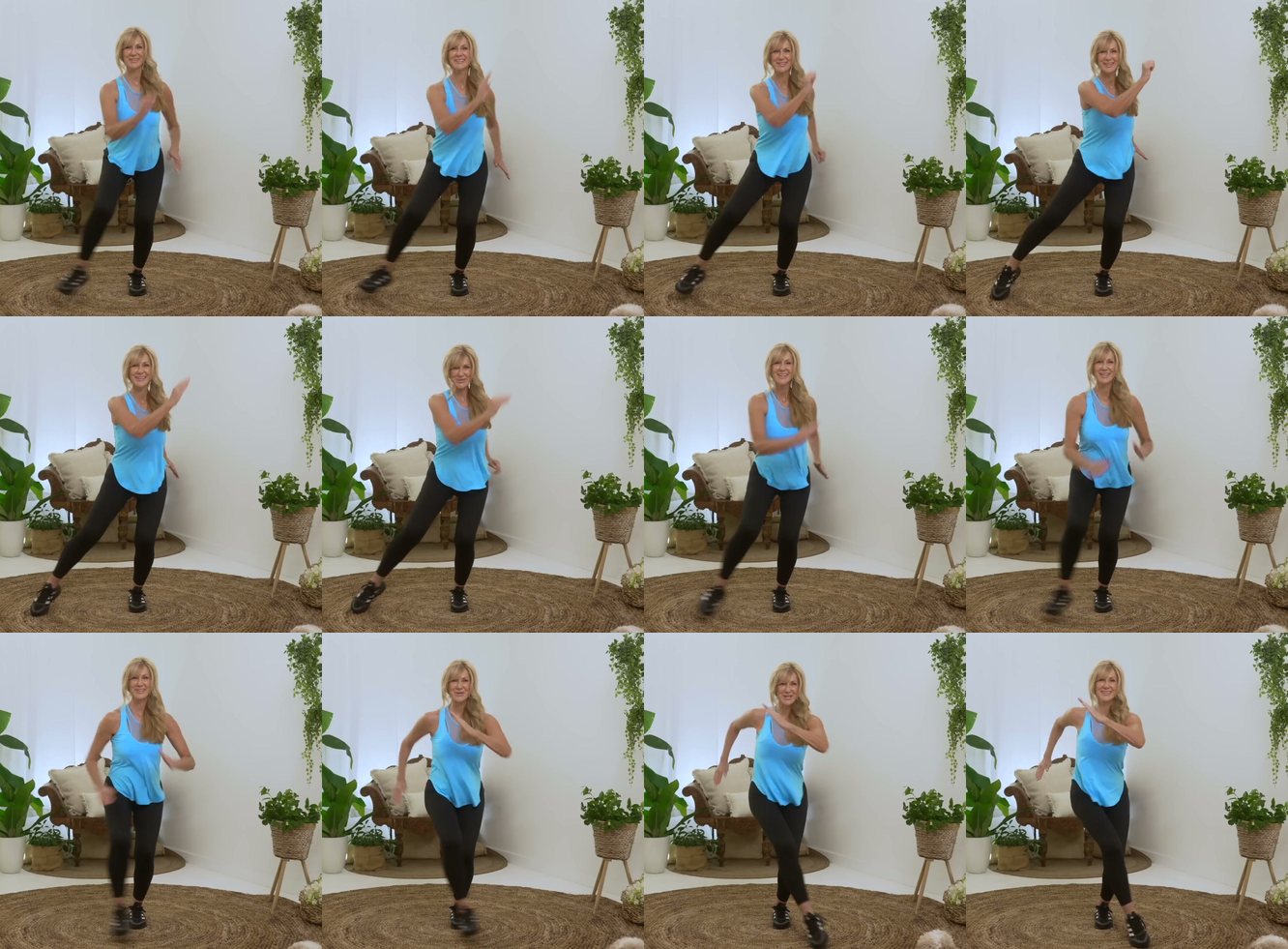 Cross-Body Knee-to-Hand keyframes