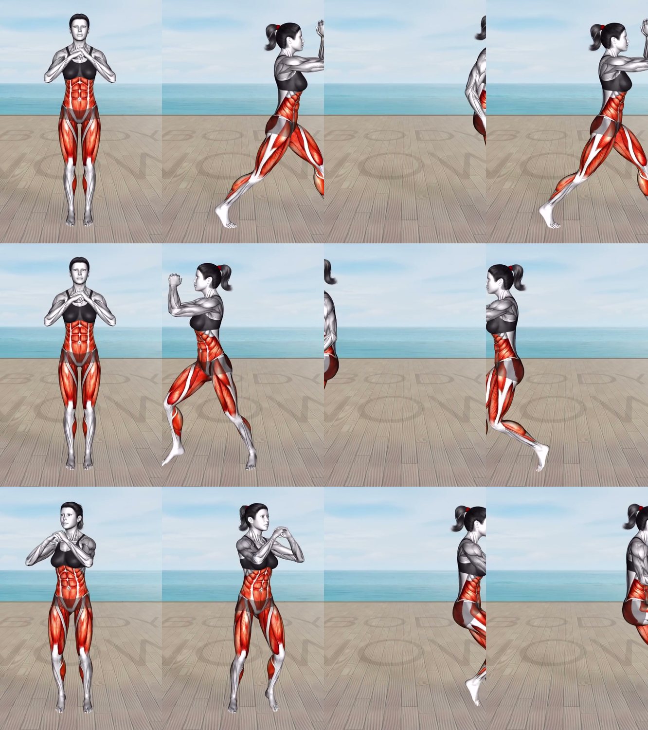 Heel Raise keyframes