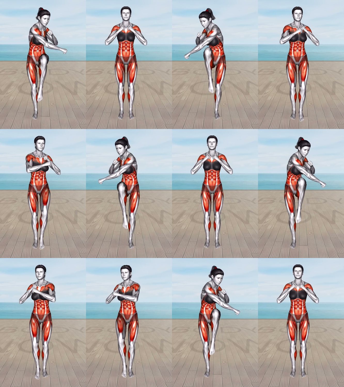 Cross Punches keyframes