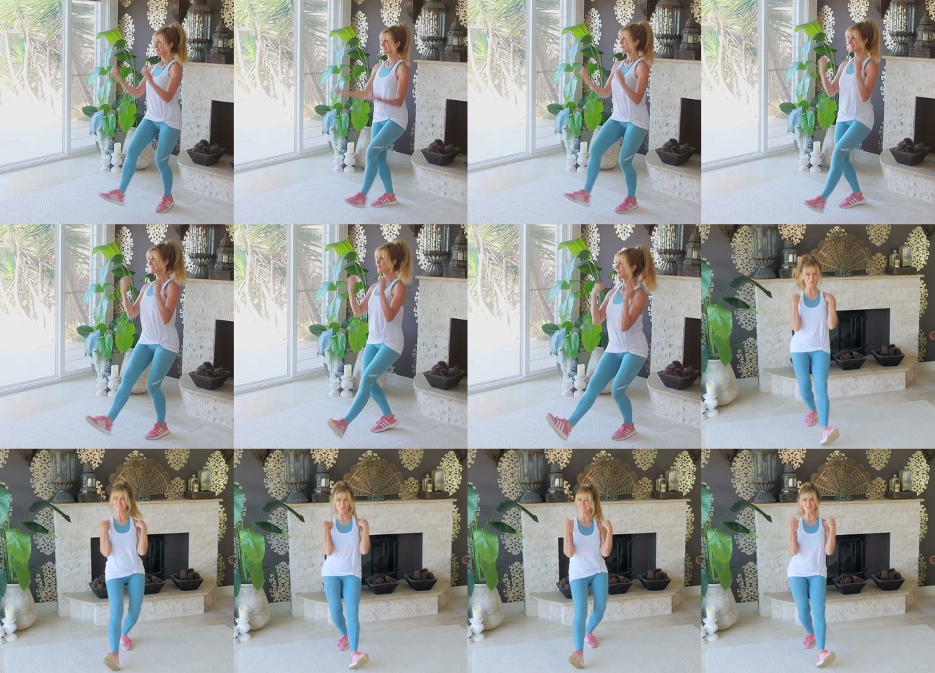 Heel Tap Front with Giving-and-Receiving Arms keyframes