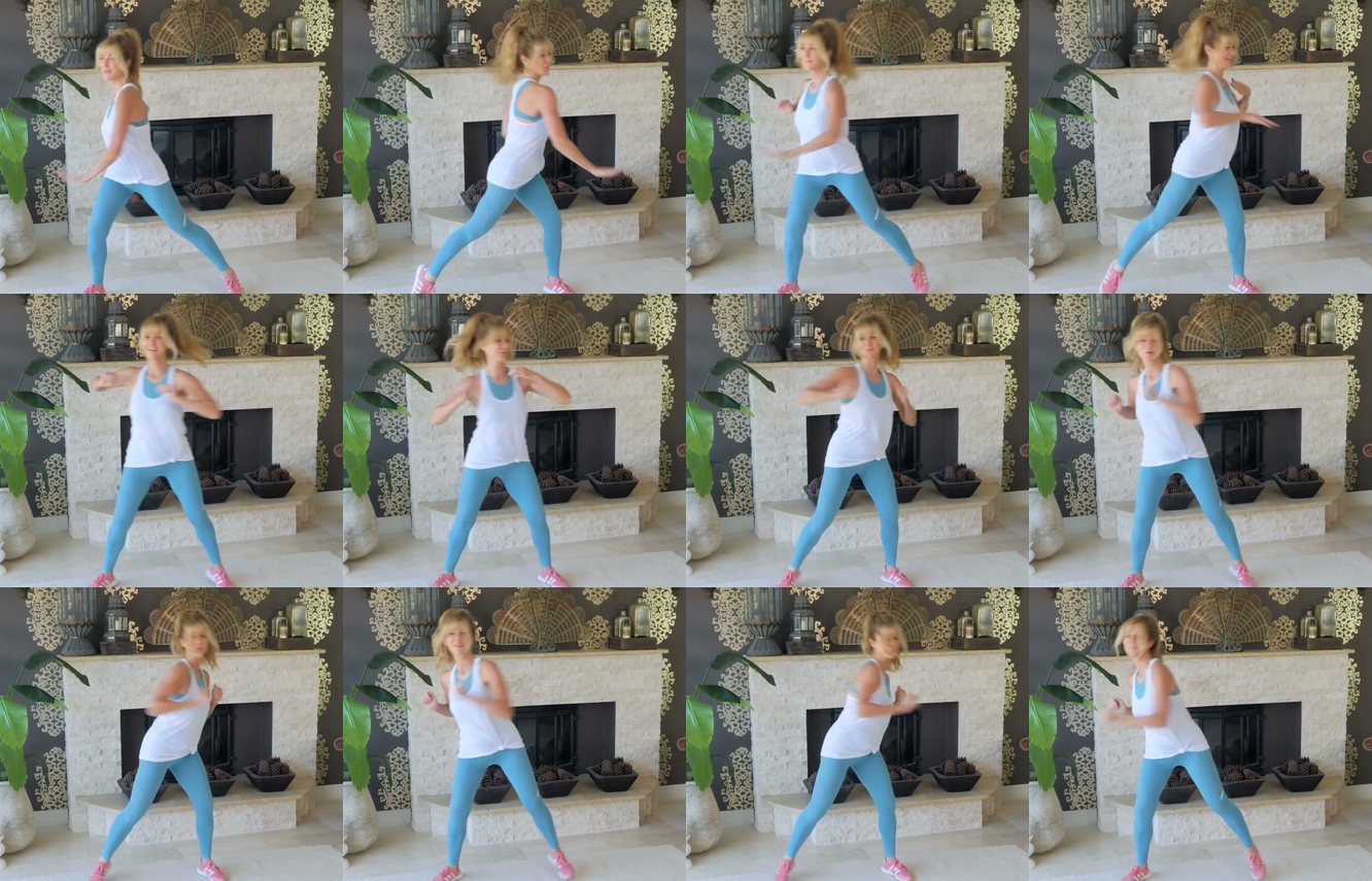 Push-Away Arms with Side Reach keyframes