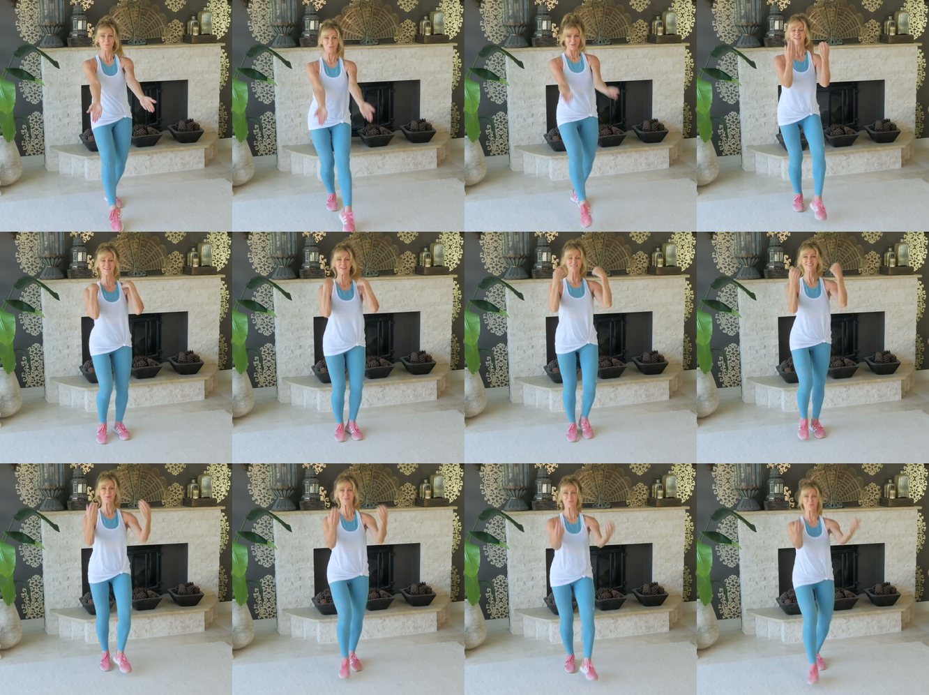 Toe Point Front with Giving-and-Receiving Arms keyframes