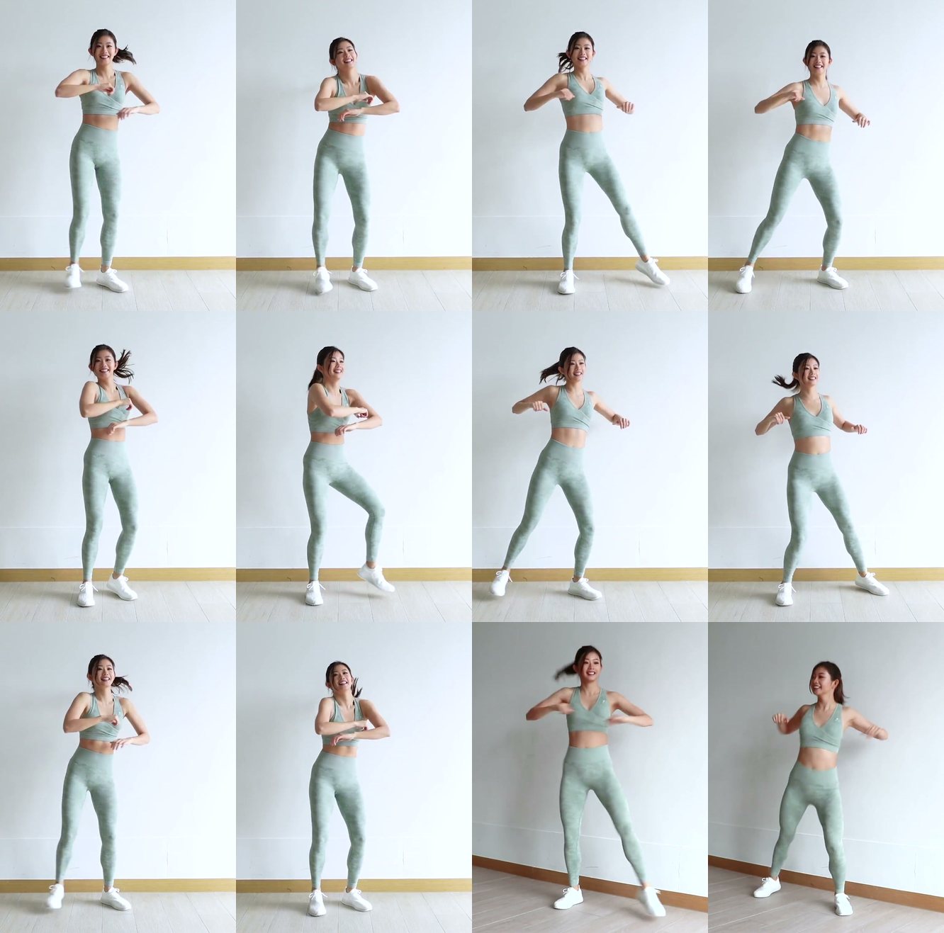 Side-to-Side Step keyframes