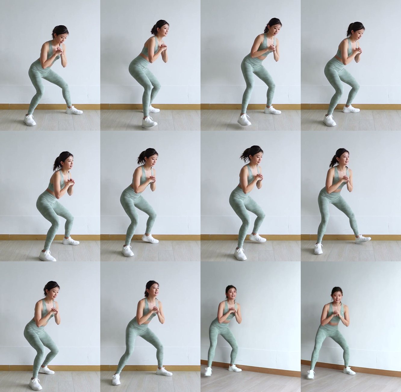 Square Crab Walk keyframes