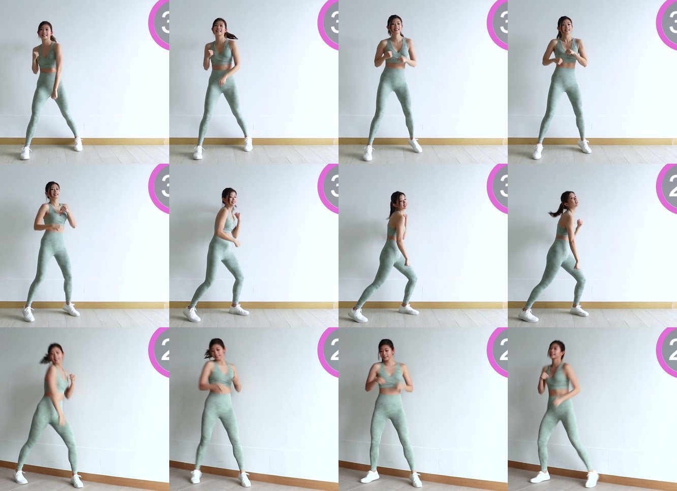 Punch Down keyframes