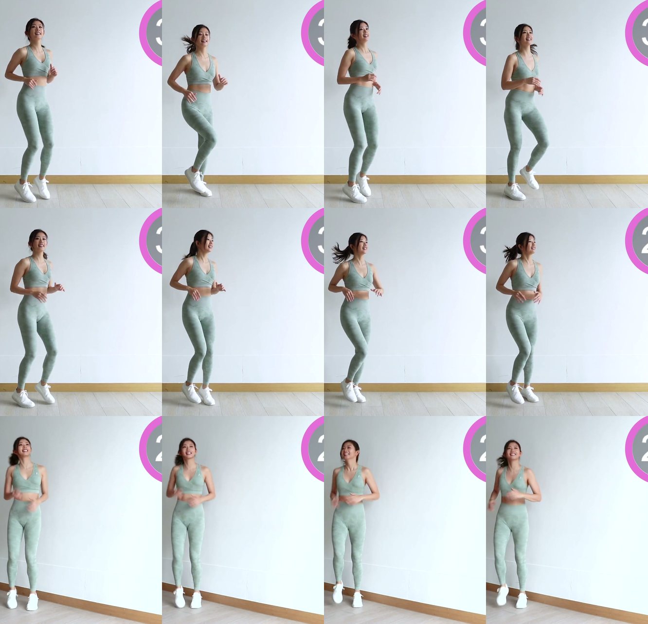 Quick Walk on the Spot keyframes