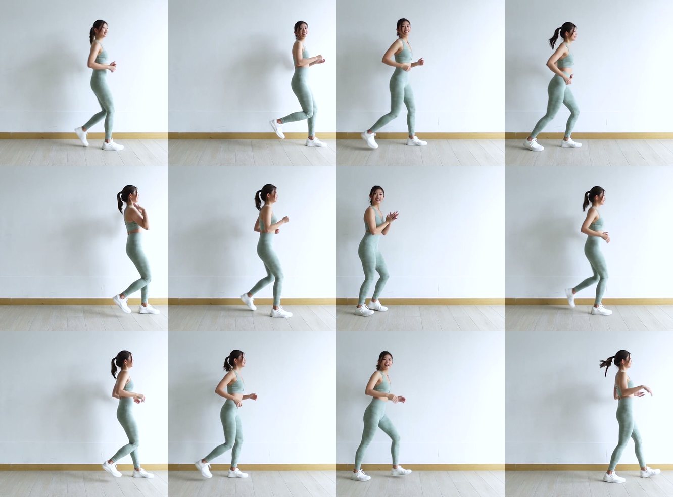 Walk with Clap keyframes