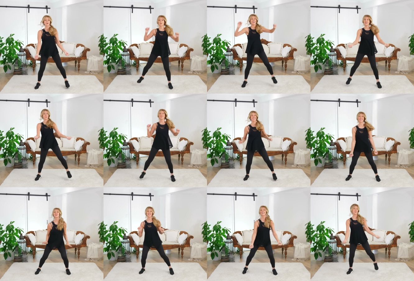 Bicep Curl to Overhead Raise keyframes