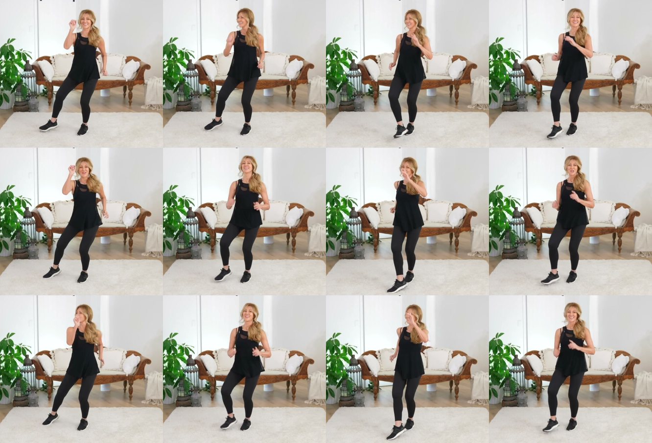 Cross-Body Toe Point keyframes